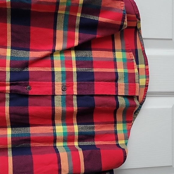 U.S. Polo Assn. Men's Plaid Button Up Long Sleeve Shirt - Picture 3 of 12